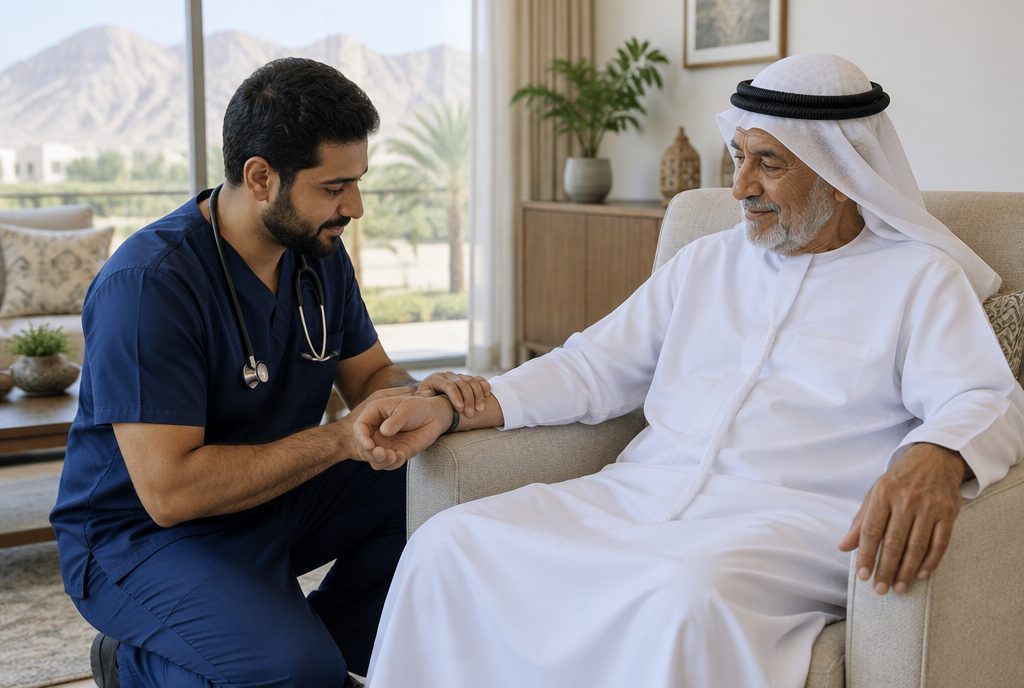 Home nursing in Al Ain